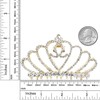 Gem Stone King Large Princess Tiara Strong Thin and Thick
