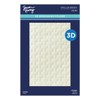 Spellbinders Woven 3D Embossing Folder, Plastic