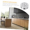 Tofficu 10pcs Stainless Steel Ventilation Louvers for Heat Emission Durable
