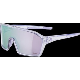 ALPINA RAM Q-LITE Sports Glasses for Adults Purple Transparent Gloss One Size 100% UV-A, UVB and UV-C Protection