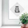 'Happy Baby Hippo' Suction Cup Car Window Sign (CG00028227)
