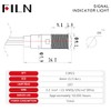 10PCS Small 12V LED Indicator Light, 8mm (5/16") IP67 Waterproof