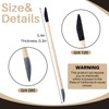 Leriton 45 Pcs Sanding Sticks Double End Matchsticks Sanding Twigs