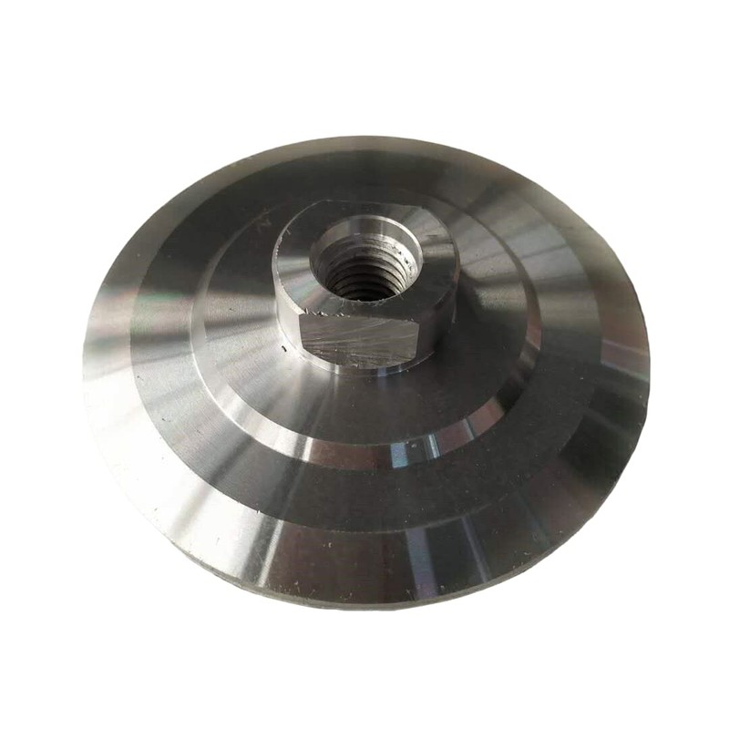 JUSTCUT 4 Inch Polishing Backing Pad Heavy-Duty Aluminum Backer Pad