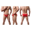 COODYAKE Mens Silky Low Rise Bikini Underwear Briefs Pack of