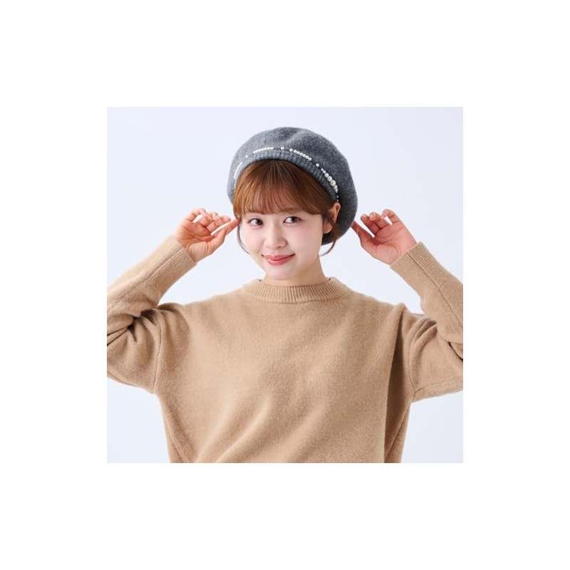 Esta Women's Beret Hat 31-230-80094, gray