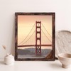 BESCRCL 20x25 Picture Frame Brown, Poster Frames Wall Hanging, Display