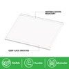 NAURLEF large acrylic cutting board clear countertop minimalist kitchen decor