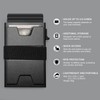 Holdfiturn Card Holder Wallet Men’s Slim Wallet RFID Blocking Pop-Up