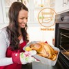 HOMESHOPA Rectangular Roasting Tray, 2 Pack Disposable Aluminium Foil Trays,
