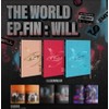 ATEEZ - THE WORLD EP.FIN : WILL KPOP Photobook+Postcard+Photo Card+CD+Photocard