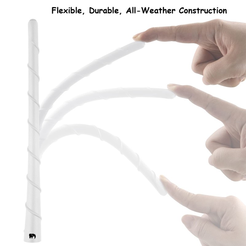 ONE250 8" inch Spiral Flexible Copper Core Antenna, Compatible with