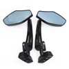 Sixty61 Black Convex Adjustable Mirrors Compatible With ZX14 ZX14R 2006-2026