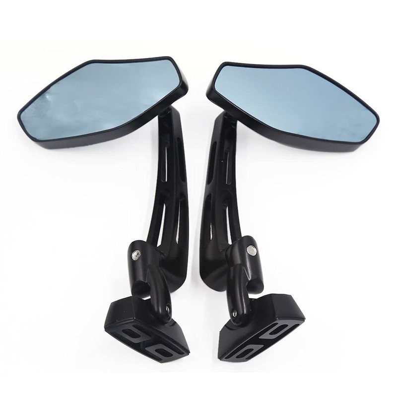 Sixty61 Black Convex Adjustable Mirrors Compatible With ZX14 ZX14R 2006-2026