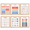 Educational Learning Posters, Learning Posters, 6 Learning Posters for Preschool
