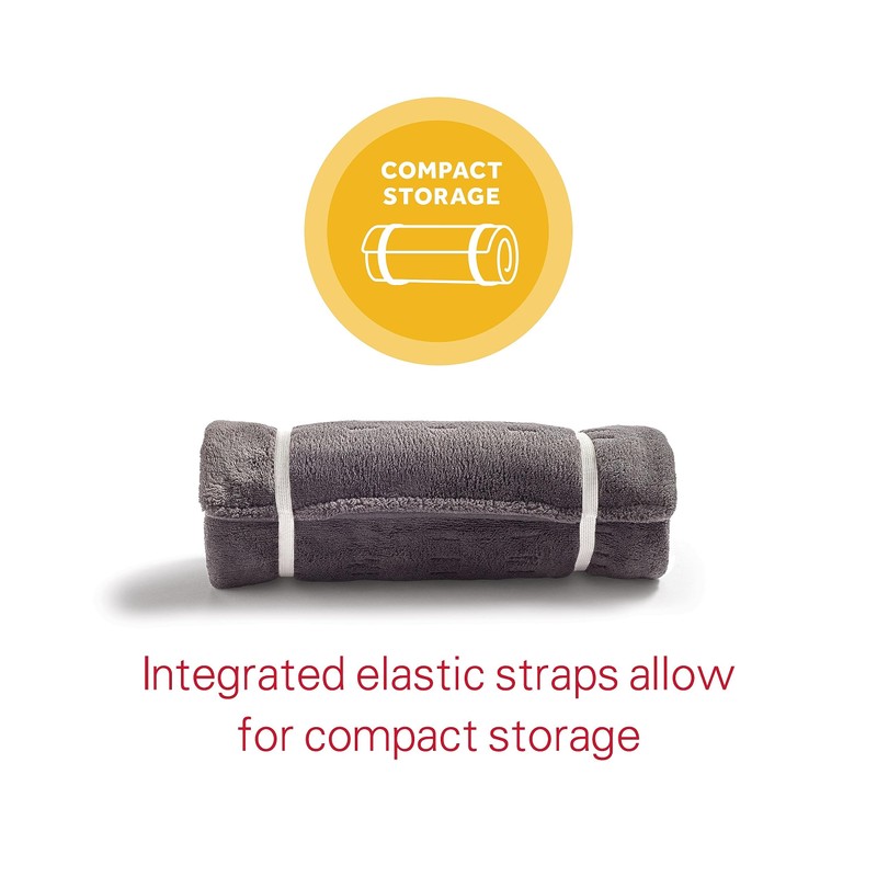 Sunbeam Premium Sunbeam Heating Pad with Compact Storage, Standard Size,