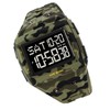 Digital Sports Watch Dual Time Display Night Light Adjustable TPR