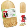 2-in-1 Mixer Sliding Mat with Attachment Storage for KitchenAid Stand