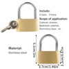 180 Degree Hasp Lock Latch with Lock, 4 Inch Latch