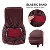 PiccoCasa Waterproof Bar Stool Covers, Faux Leather Pub Counter Height