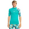 BILLABONG Mens Contrast Allover Rash Guard Set, Blue, M EU