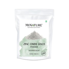 Mi Nature Zinc Oxide Powder 100g(3.5oz) | Skin Moisturizer | Herbal skincare | Calming and Protective Properties| Multi-use | Natural Oil balancer