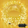 Ollny String Lights 120LED 40FT, Warm White Fairy Lights Waterproof