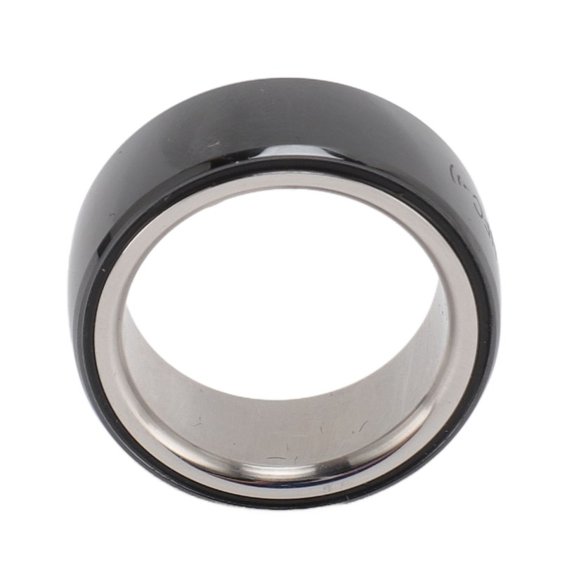 Smart Ring Sleep Fitness Tracker IP68 Waterproof Ceramic NFC Ring