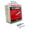 E-Z Ancor 25 Qty Red Head EZ Ancor Zinc Metal Self Drilling Drywall Anchors with Screws | Up to 75 Lbs | EZ25