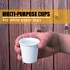 Smygoods White Paper Hot Cups, Paper Hot Cups with Lids,
