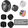 6 Pairs of 6 mm Magnetic Earrings, Magnetic Earrings, Men,