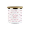Purely Home Pink Polka Dots Spots Coffee Pods Canister -