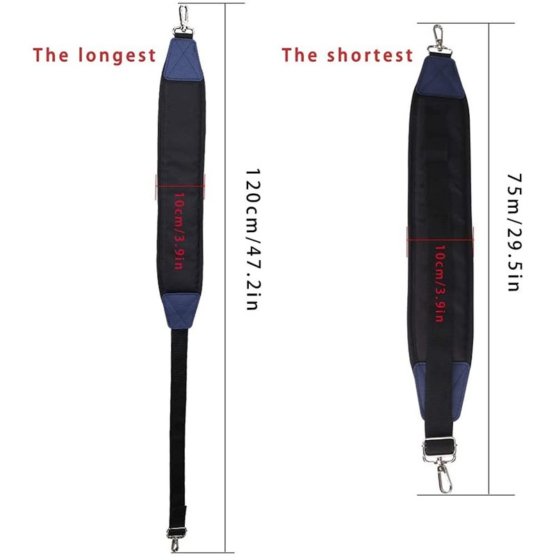 Nvanvmm Adjustable Golf Bag Strap, Single Padded Adjustable Straps, Universal