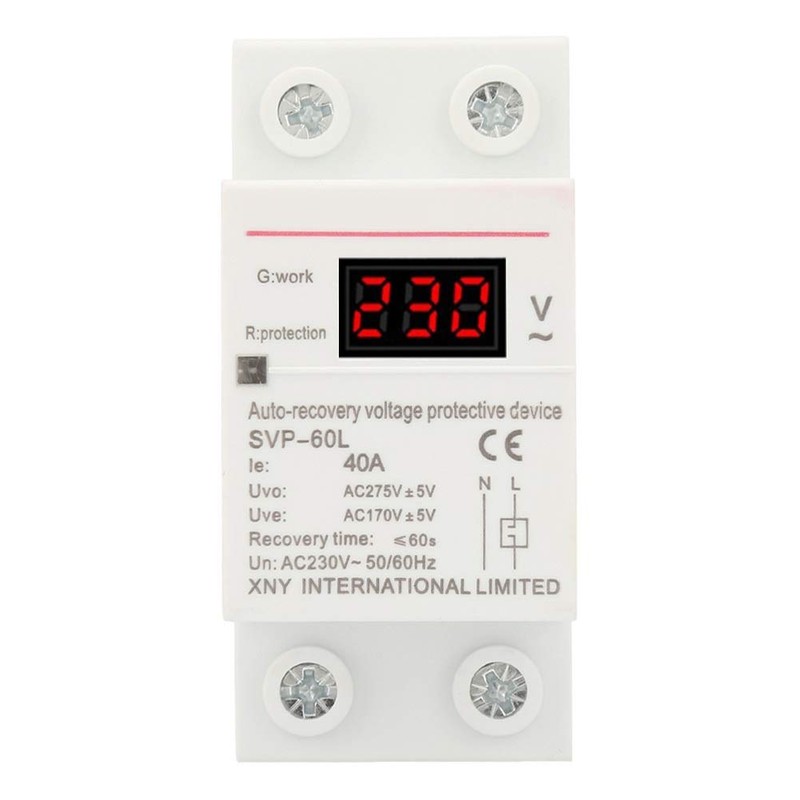 Surge Protection 230 V 40 A, Home Surge Protection DIN