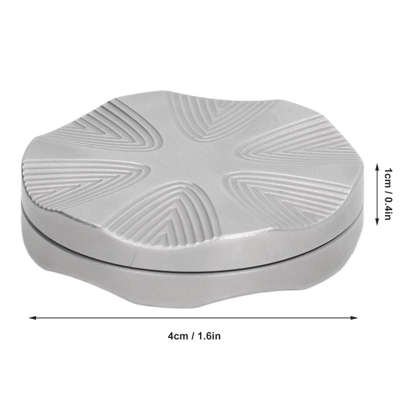 Magnetic Coin Slider Toy Decompression Round Shape Metal Fingertip Coin