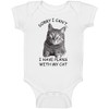 Unisex Baby Funny Cat Bodysuit for Baby Girls and Boys