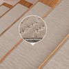 14 Pack Non-Slip Stair Treads for Wooden Steps, Self-Adhesive Carpet