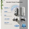 Veise Keyless Entry Door Lock with 2 Knobs, Electronic Backlit