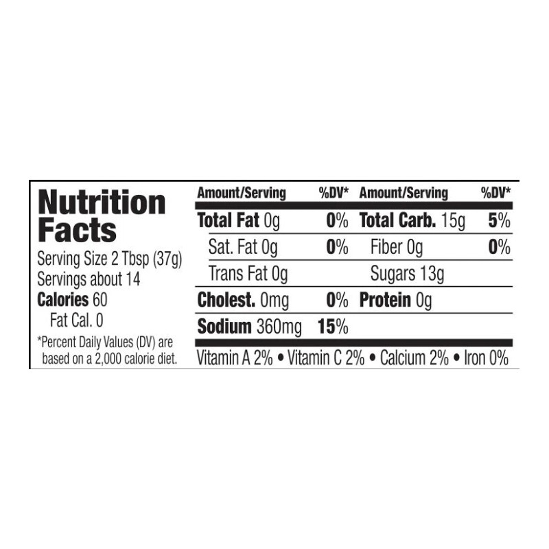 Kraft Sweet & Spicy Slow-Simmered BBQ Barbecue Sauce (18 oz