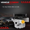 Autodevil 21-503 Power Steering Pump with Pulley Fit for Soul