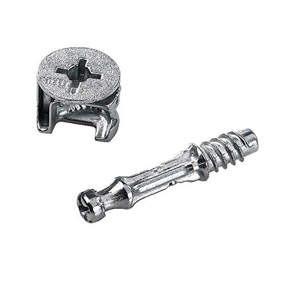 Merriway BH06021 Flat Pack Furniture Cabinet Fixing Screw Locking Cam