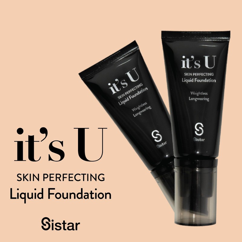 Sistar it's U Skin Perfecting Liquid Foundation Medium Coverage Buildable