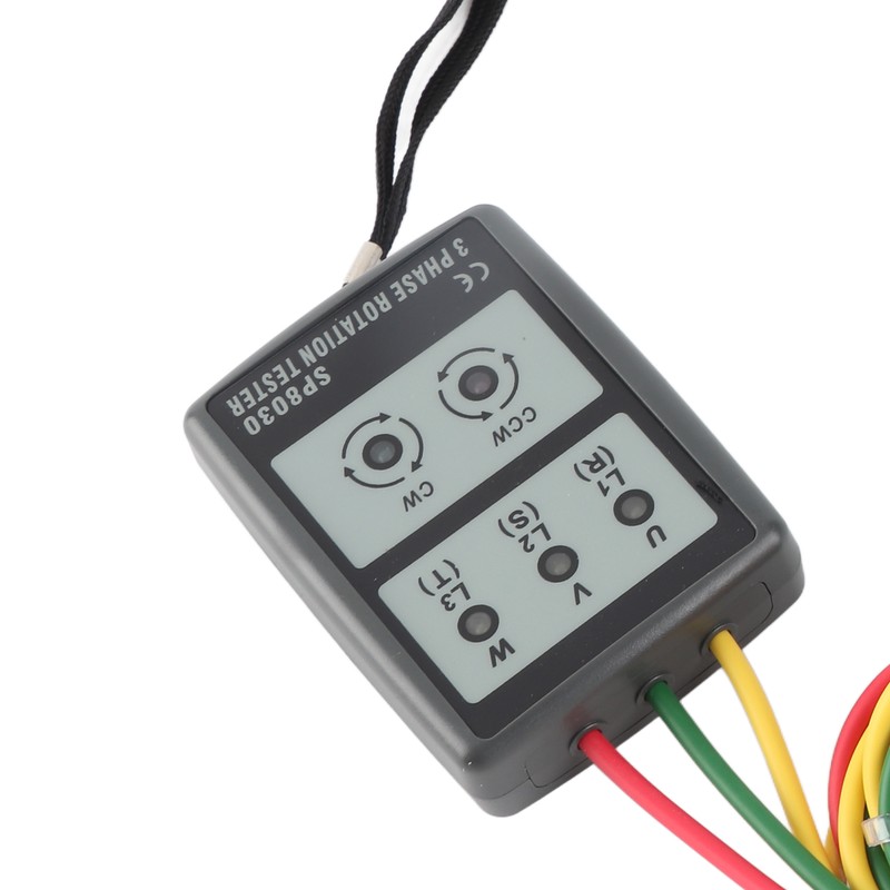 3 Phase Alternating Current Phase Meter Compact 3P Alternating Current