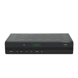 IVIEW-3500STB III, ATSC Digital Converter Box with Recording and Media Player, Analog to Digital, QAM Tuner, Channel 3/4, HDMI, A/V, USB, Learning Remote
