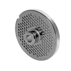 Wolfcut INOX Perforated Disc with Hub Size 22-3.5 mm Bore Compatible with Meat Mincer Size 22