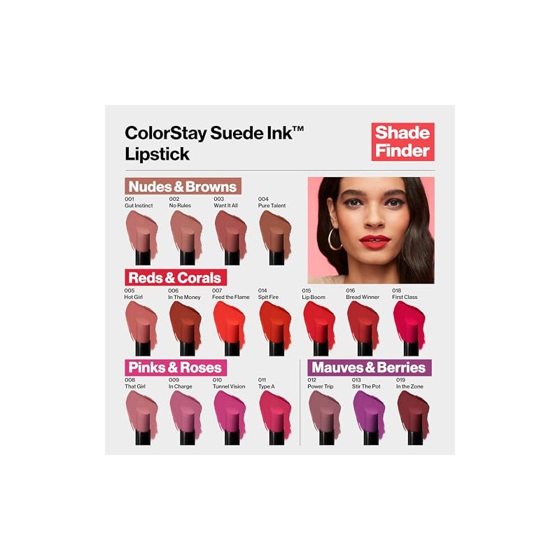ColorStay Suede Ink Lipstick tono POWER TRIP