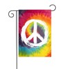 Peace Flag 12 X 18 inch Double Side Vertical Garden