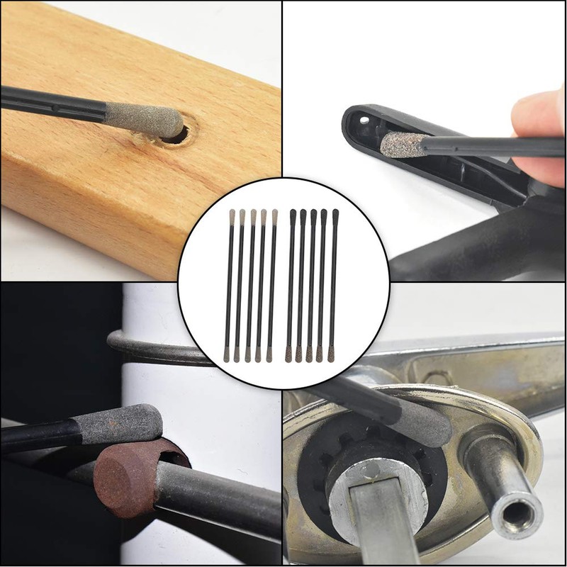 SCOTTCHEN Sanding Sticks Matchsticks Fine Detailing Sanding Grits 120/180 and