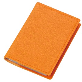 Raymay Fujii CH1103D Card Case Light Card Holder, 20 Pockets, Orange