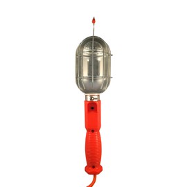 USW Trouble Light with Metal Shade, 3C Outlet and Cold Weather Cord